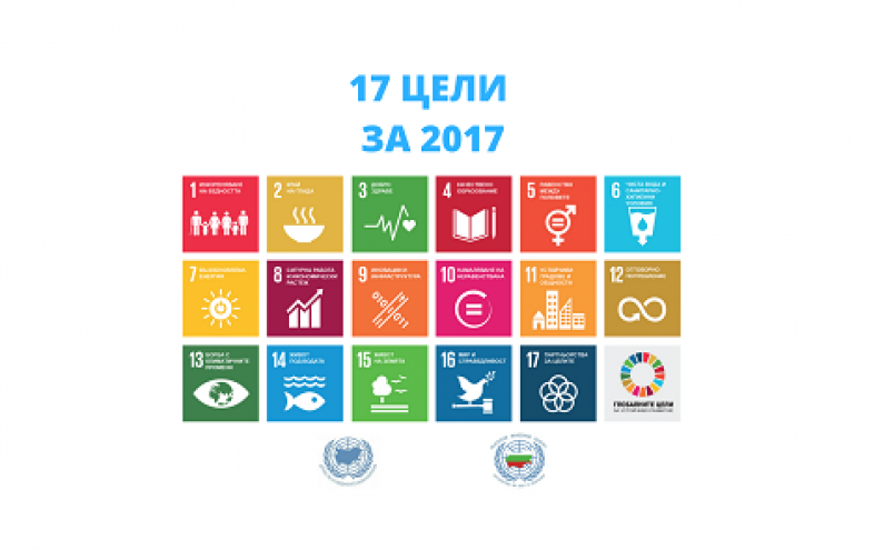 КАМПАНИЯ „17-ТЕ ЦЕЛИ ЗА УСТОЙЧИВО РАЗВИТИЕ НА ООН ЗА 2017“